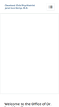 Mobile Screenshot of clevelandchildpsychiatrist.com